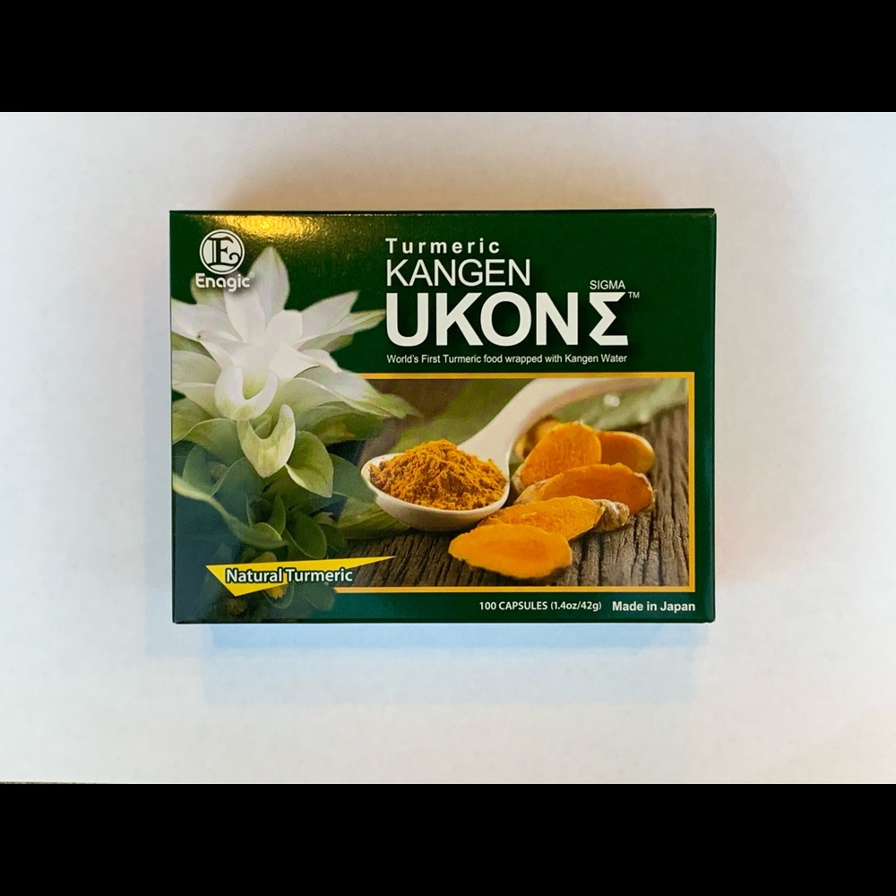 Turmeric Ukone by Kangen water, made in Japan